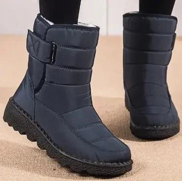 Women's Black Ankle Boots | Quilted, Waterproof, Cushioned Comfort 7