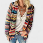 Women's Black Cardigan | Lightweight, Breathable, Loose Fit Open Front 1
