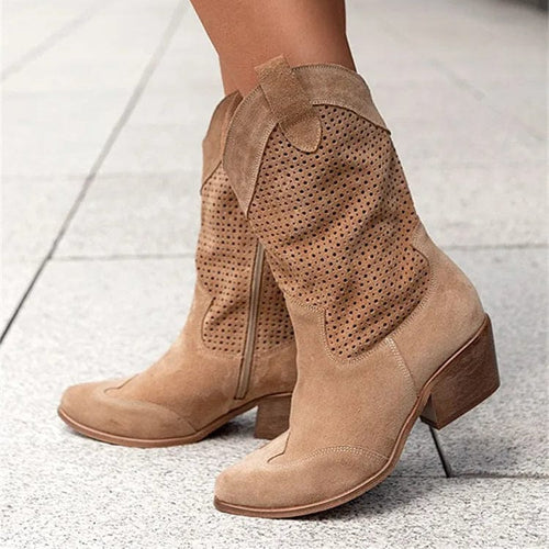 Women's Cowgirl Boots | Orthopaedic, Breathable, Cushioned Insole 1
