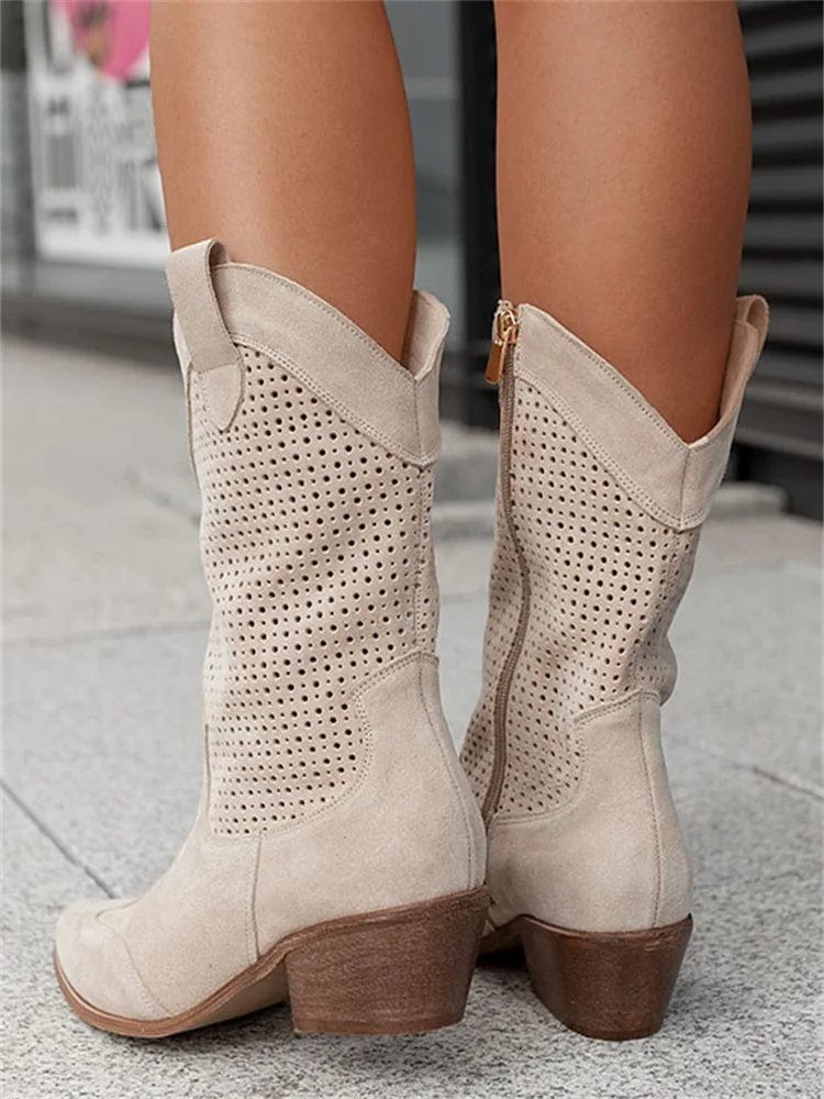 Women's Cowgirl Boots | Orthopaedic, Breathable, Cushioned Insole 8