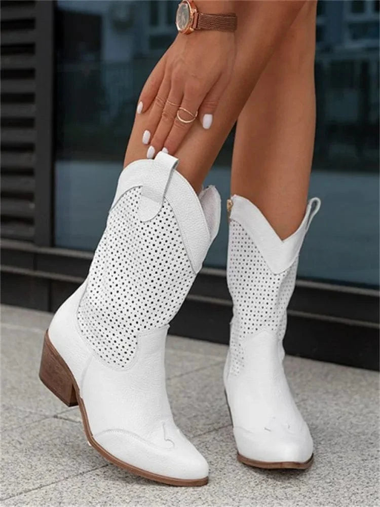 Women's Cowgirl Boots | Orthopaedic, Breathable, Cushioned Insole 9