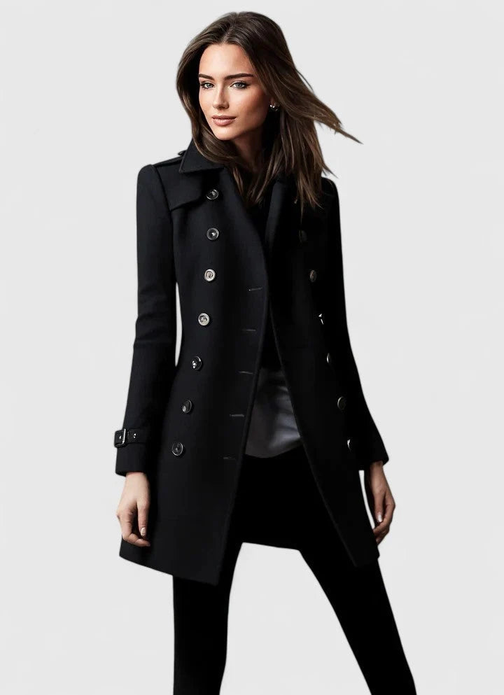 Women's Elegant Coat | Tailored Fit, Classic Design, Versatile Style 0
