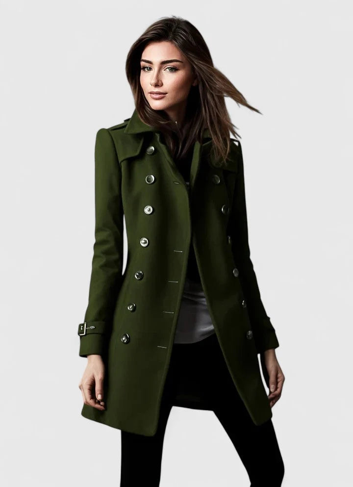 Women's Elegant Coat | Tailored Fit, Classic Design, Versatile Style 3