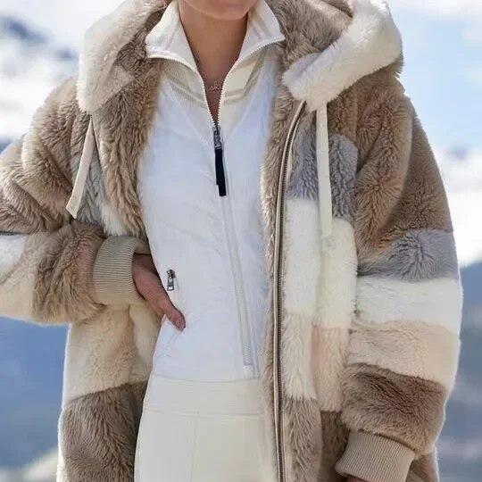 Women's Fitted Jacket | Protective Hood, Side Pockets, Cozy Winter Wear 5