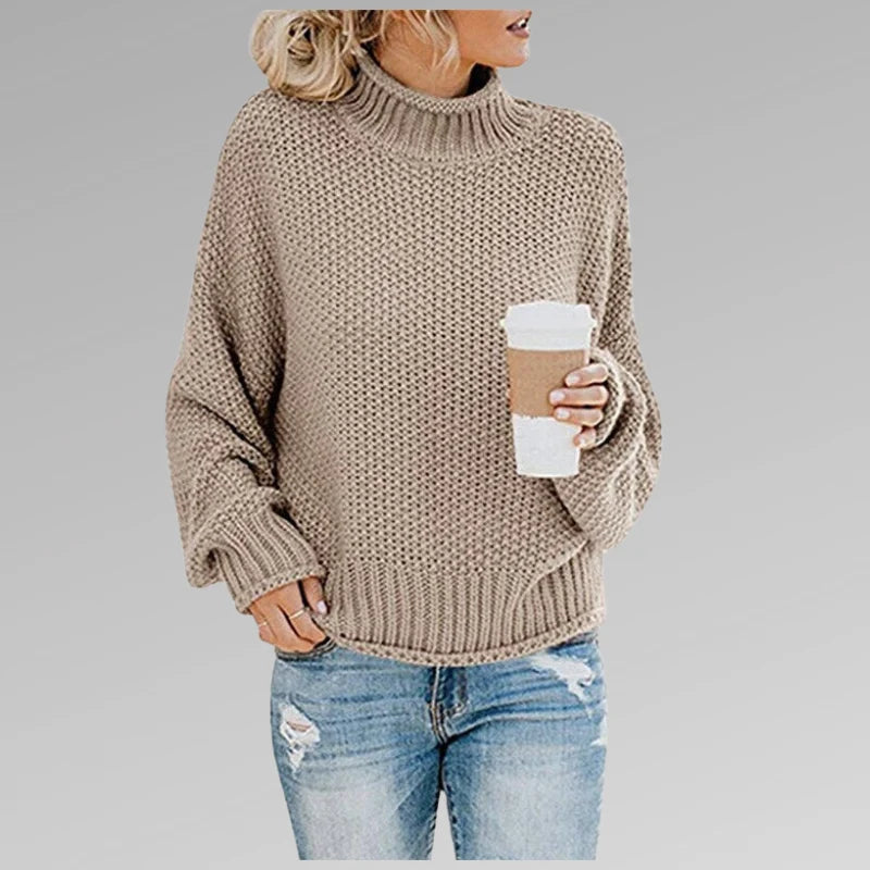 Women's Jumper | Elegant High Neck, Soft Fit, Versatile Style 0