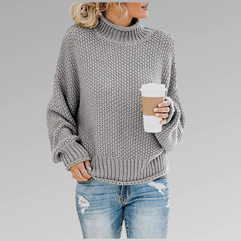 Women's Jumper | Elegant High Neck, Soft Fit, Versatile Style 5