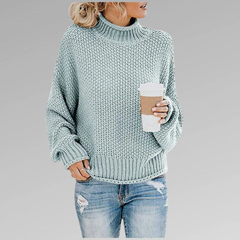 Women's Jumper | Elegant High Neck, Soft Fit, Versatile Style 6