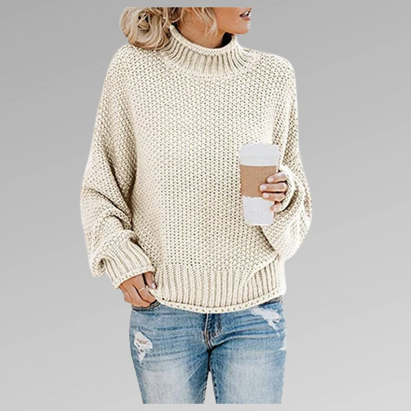 Women's Jumper | Elegant High Neck, Soft Fit, Versatile Style 8