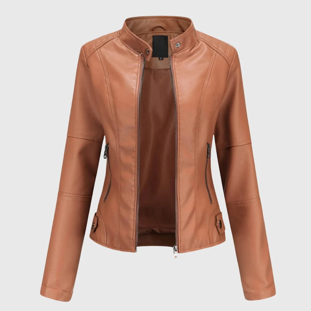 Women's Leather Jacket | Tailored Fit, Versatile Design 3