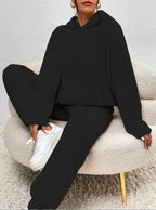 Women's Loungewear Set | Soft Fleece Hoodie and Joggers, Relaxed Fit Matching Lounge Set 3