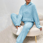 Women's Loungewear Set | Soft Fleece Hoodie and Joggers, Relaxed Fit Matching Lounge Set 5