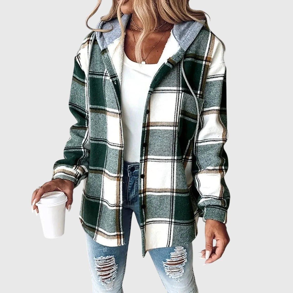 Women's Mesh Button Placket Jacket | Flattering Fit, Lightweight Layering 2