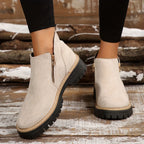 Women's Orthopaedic Boots | Arch Support, Slip-Resistant, Side Zipper 0