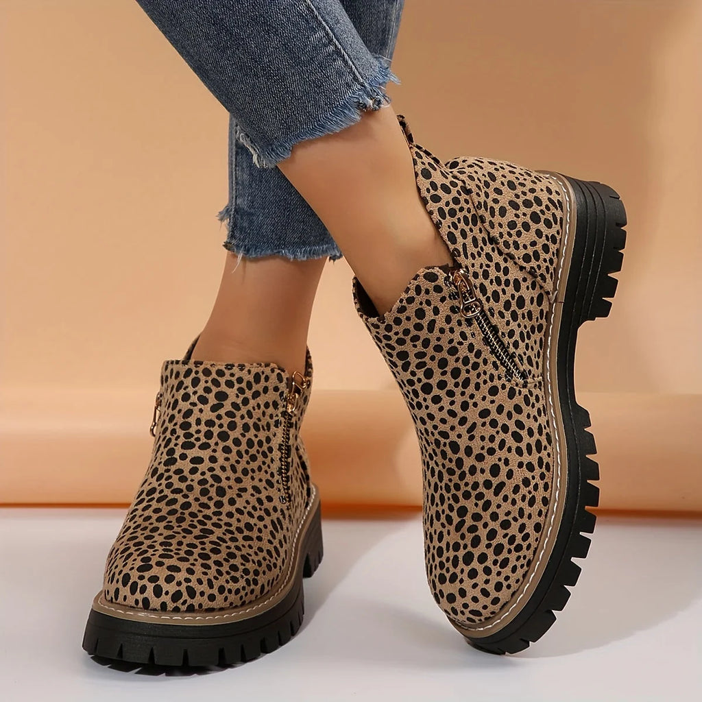 Women's Orthopaedic Boots | Arch Support, Slip-Resistant, Side Zipper 1