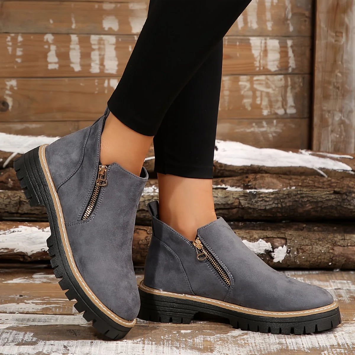 Women's Orthopaedic Boots | Arch Support, Slip-Resistant, Side Zipper 6