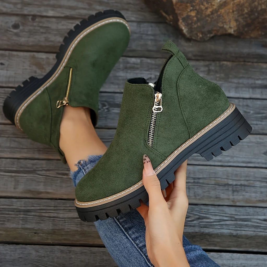 Women's Orthopaedic Boots | Arch Support, Slip-Resistant, Side Zipper 9