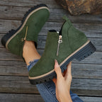 Women's Orthopaedic Boots | Arch Support, Slip-Resistant, Side Zipper 9