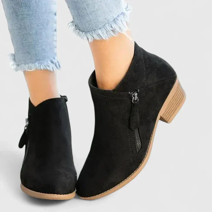 Women's Orthopaedic Boots | Padded Sole, Side Zipper, Non-Slip Grip 1
