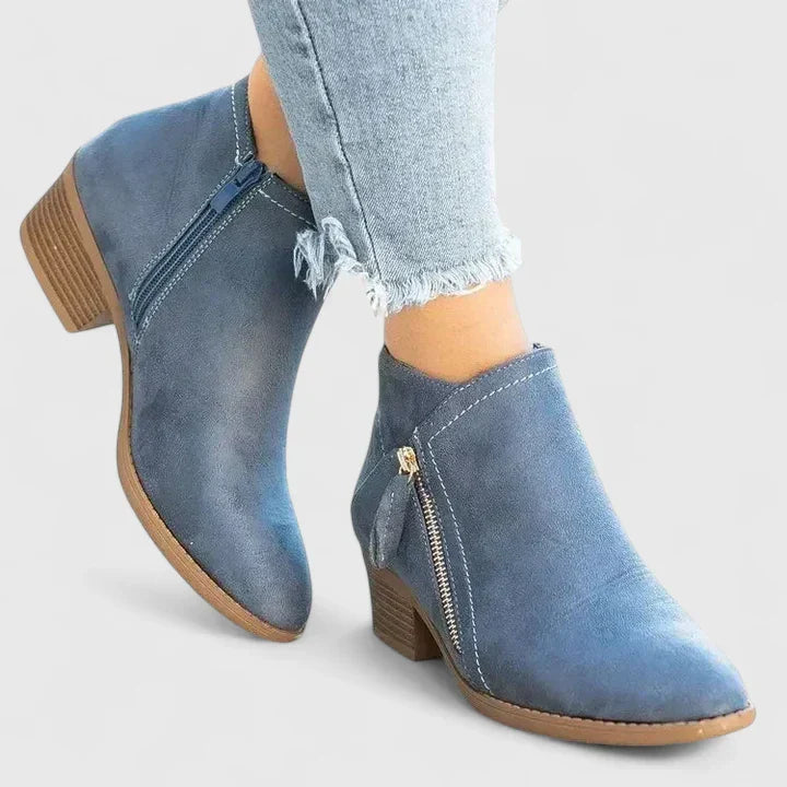 Women's Orthopaedic Boots | Padded Sole, Side Zipper, Non-Slip Grip 3