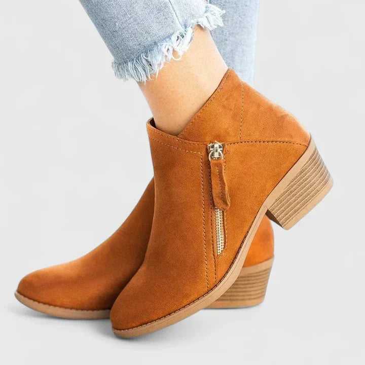 Women's Orthopaedic Boots | Padded Sole, Side Zipper, Non-Slip Grip 6