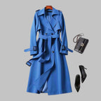 Women's Trench Coat | Knee-Length, Loose Fit, Elegant Tailoring 6
