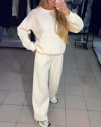 Women's Two Piece Set | Elegant Top and Bottom, Comfortable Fit 1