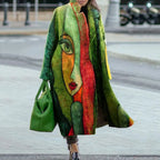 Women's Winter Coat | Soft Wool Blend, Full-Length, Lapel Collar 9