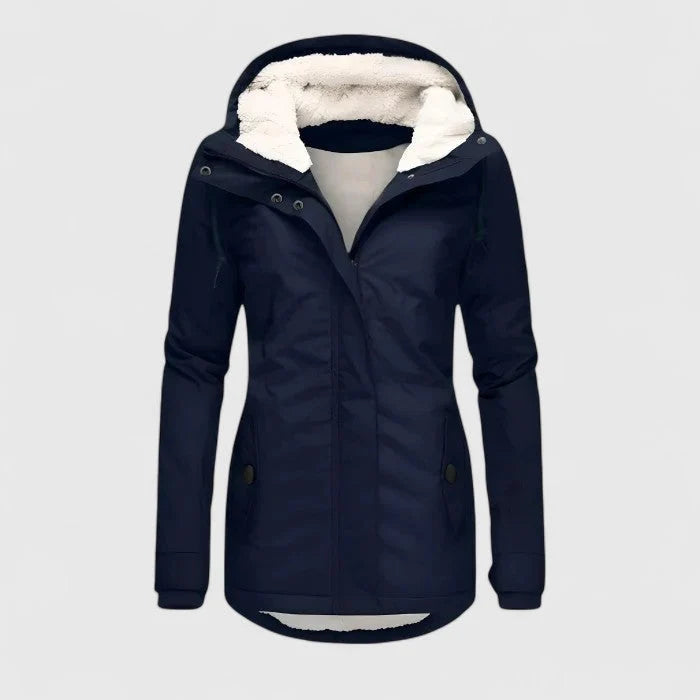 Women's Winter Coat | Waterproof, Hooded, Long Puffer Design with Cozy Lining 1